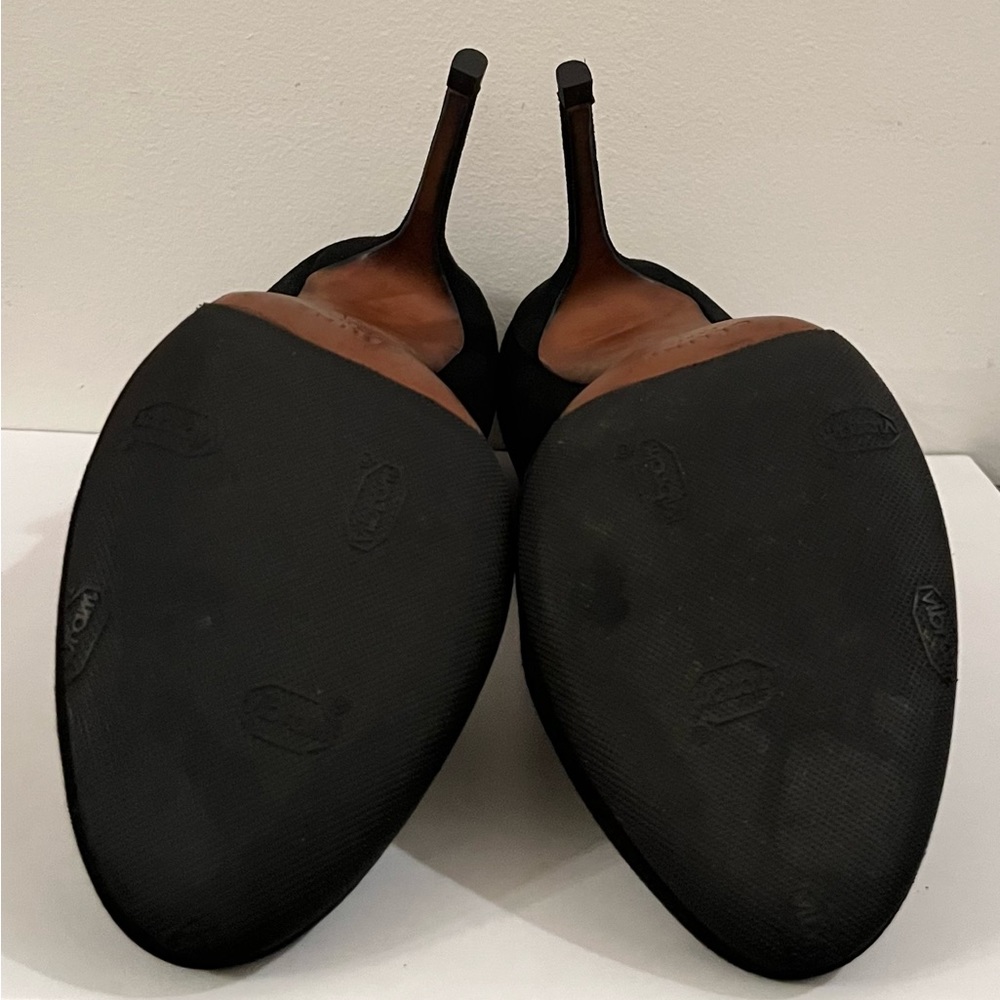 ‘OLD CELINE’ PHOEBE PHILO black suede stiletto pump EU 36 (US 6) - Picture 7 of 7